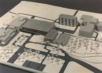 Studiemaquette sportcentrum Papendal